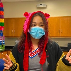 Homemade Crochet Frog Headband